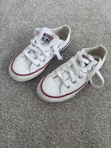 Child white converse size - white, 11