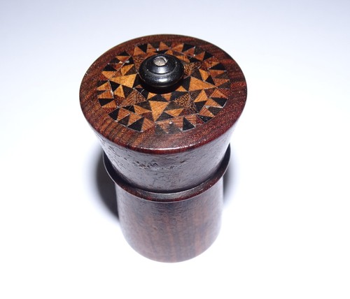Tunbridgeware screw topped