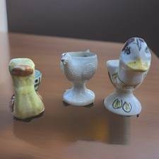 Vintage egg cups planters - 3,