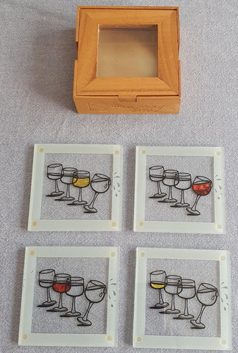 Smashing glass set 4 - glass,