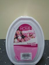 4 x GEL AIR FRESHENERS Tuscany Rose Fresh Scent Home Living Room