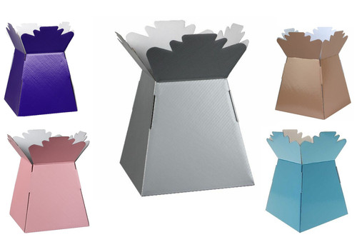 Bouquet flower boxes - boxes, living