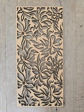 Floral Laser Cut MDF