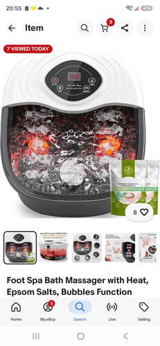 Foot spa bath - bath, with