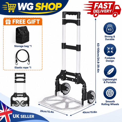100kg folding sack truck - 100kg,