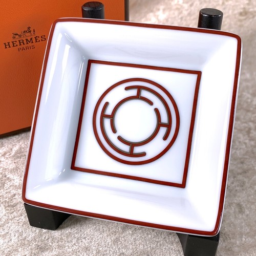 Hermes paris ashtray porcelain - hermes,