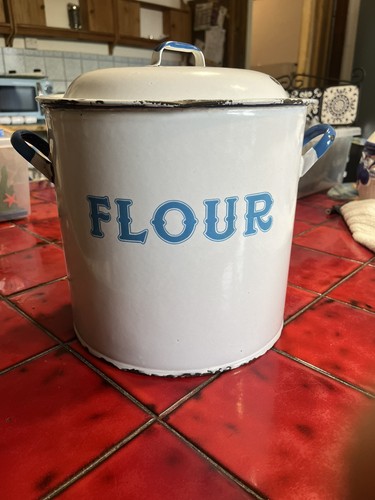 Vintage antique flour bread - vintage,