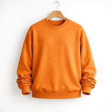 Mens Plain Sweatshirt Fleece