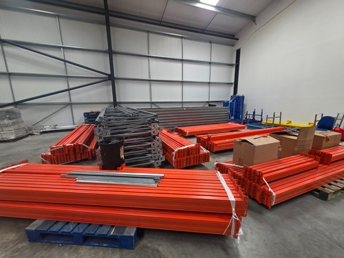 Toyota pallet racking job - toyota,