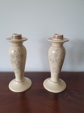 Vintage Pair Ceramic Floral