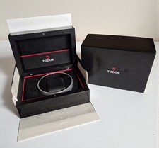 Genuine Tudor watch presentation box incl Outer box 44088.64 Black Laquer box