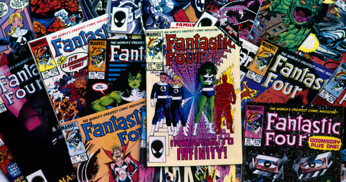 Lot fantastic four - four, comic