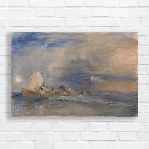 Stormy seascape nautical - stormy,