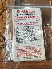 PLAYERS DONCELLA-FULL SET- NAPOLEONIC UNIFORMS NAPOLEON (T24 CARDS) 