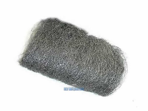 Wire wool wrapping exhaust - wire,