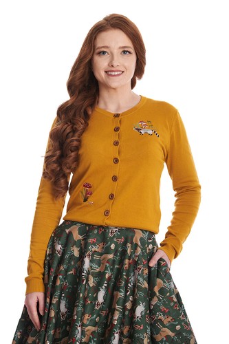 Banned apparel womens mustard - womens,