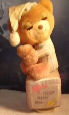 Vintage Sankyo Teddy Beddy Bear Musical Plush. Wind Up. VGC. Rare. 