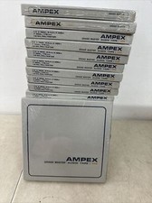 Ampex Grand Master 456 1/4" x 1200' Tape on 7" Reel New Sealed