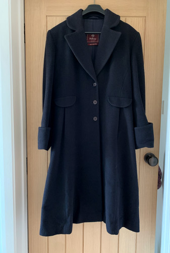 Mulberry black wool - wool, cashmere