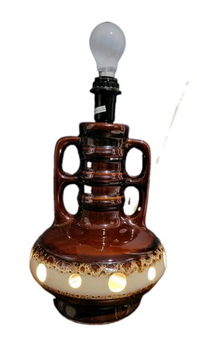 West german stoneware - west, lamp