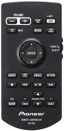Pioneer r33 remote control - pioneer, cd-r33