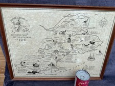 Large Vintage 1980 Framed