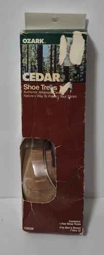 Pair new ozark cedar shoe - cedar,