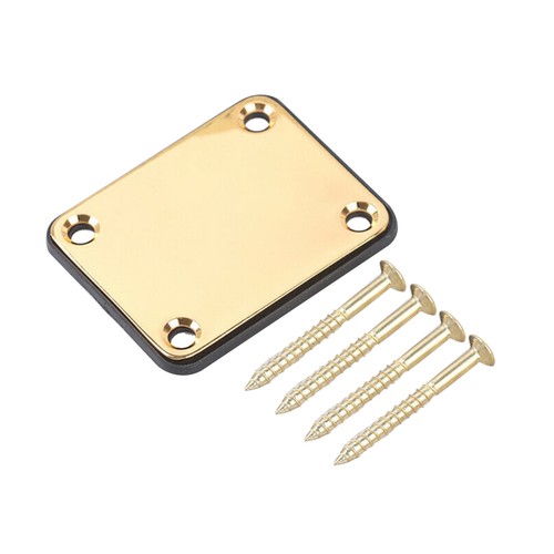 Electric guitar neck - plate, w/