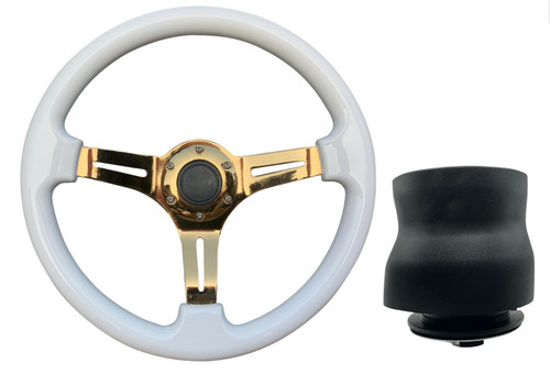 White gold steering - ts, wheel