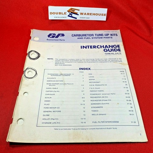 Vintage guaranteed parts - vintage,
