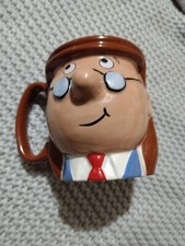 TETLEY TEA “THE GAFFER” MUG Vintage WADE tea cup 3D Tea Folk