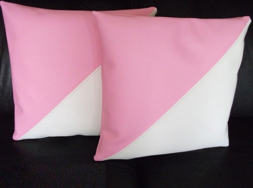 Pink white diagonal - pink,
