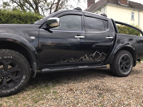 Adventure mountain decals 4x4 - adventure,