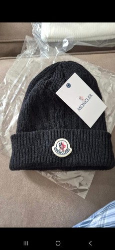 Moncler black unisex ribbed - moncler,