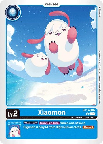 Xiaomon bt17 002 digimon - [bt17-002],