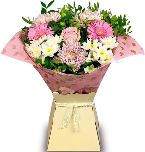 Strawberries cream bouquet - &,