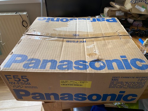 Boxed panasonic f55b - vcr, in