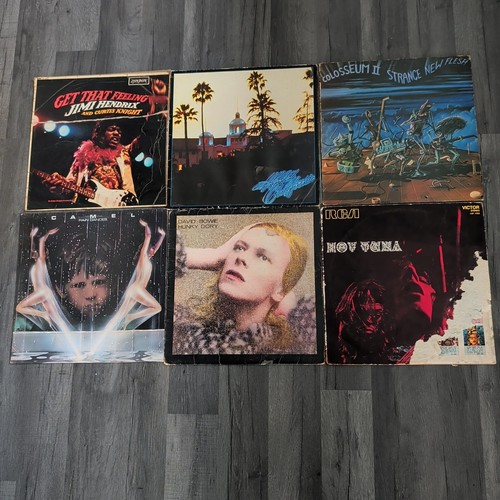 Classic rock vinyl - 6, x