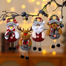 Santa Claus Snowman Tree