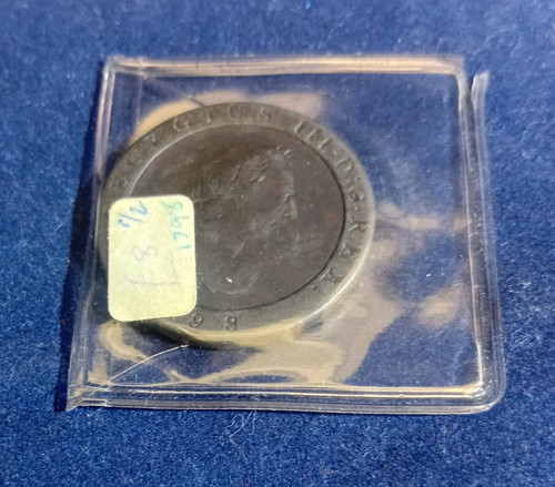 George iii halfpenny isle - iii,