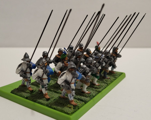 25mm medieval pikemen qty - pikemen,