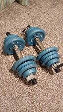 Body Sculpture 1" Barbells Dumbbell's 2lb 1lb 1/2lb Body building weights