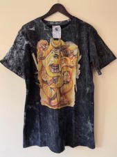 Esoteric T Shirt Chakra Om Lotus Ganesh Hamsa Spiral Sigils Merkaba  SIZE MEDIUM