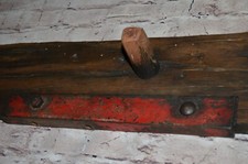 Long 145cm Bespoke Rustic Steampunk Coat Hooks wall rack stand Hallway vintage  