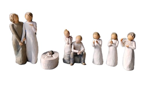 Willow tree figurines lot - tree,
