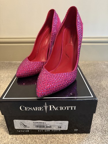 Pink suede court shoes - pink,