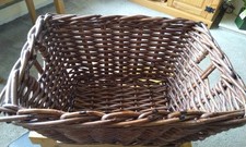 JOHN LEWIS HAMPER BASKET NEW IDEAL FOR FILLING GIFTS  LOGS OR  LAUNDRY FREE POST