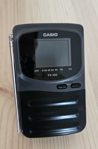 Casio 100d pocket - pocket, tv