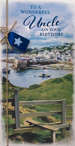 Uncle birthday card harbour - birthday,