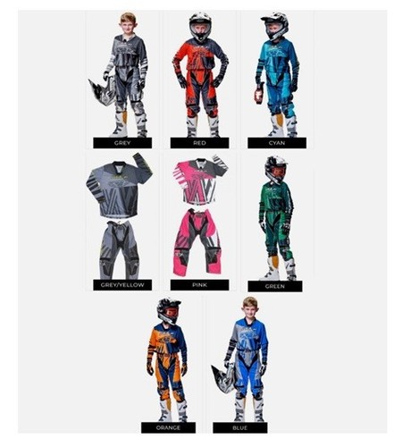 Kids motocross kit set